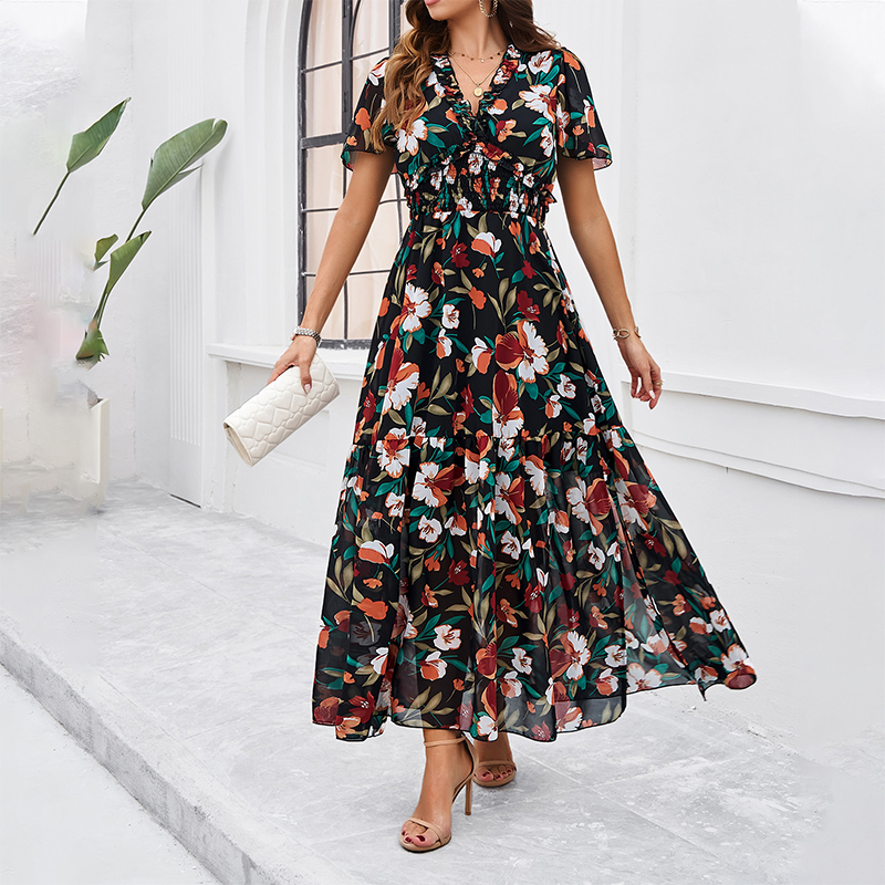 Printed Dress